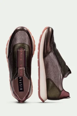 Hispanitas Sneakers|Calçado De Couro-Tênis esportivo KANSAS slip-on metálico Multicolorido