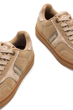 MTNG Sneakers-Tênis feminino modelo Cumbia bege