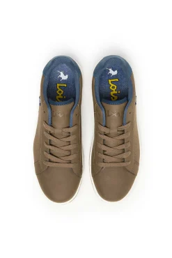 Lois Sneakers-Tênis masculino básico castanho