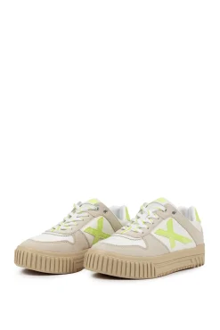 Munich Sneakers|Calçado De Couro-Tênis Mina 09 branco