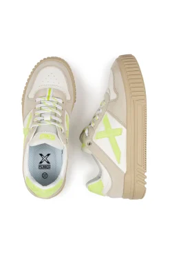 Munich Sneakers|Calçado De Couro-Tênis Mina 09 branco