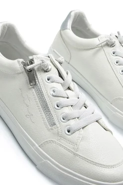 MTNG Sneakers-Tênis modelo Aria, estilo casual para mulheres branco