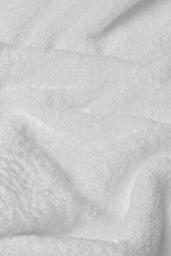 Textura Toalhas-Toalha toucador friso algodão egípcio 30 x 50 cm. branco