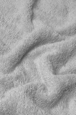 Textura Toalhas-Toalha toucador friso algodão egípcio 30 x 50 cm. cinzento