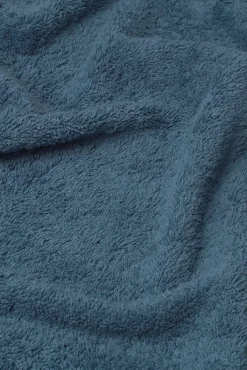 Textura Toalhas-Toalha toucador friso algodão egípcio 30 x 50 cm. azul