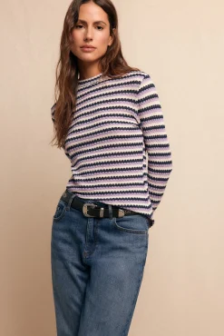 Slowlove T-Shirts|Blusas-Top básico estructura Impress&atilde;o