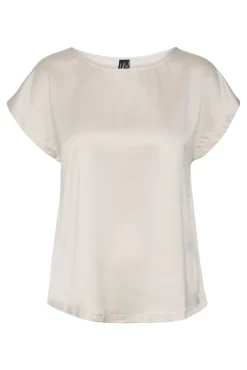 Vero Moda T-Shirts-Top de manga curta Tostado