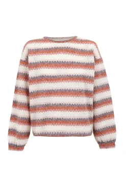 Slowlove T-Shirts-Top estruturado multicolor Multicolorido