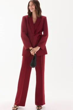 TFP by Tamara Falcó T-Shirts-Top lingerie Bordeaux