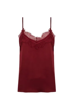 TFP by Tamara Falcó T-Shirts-Top lingerie Bordeaux