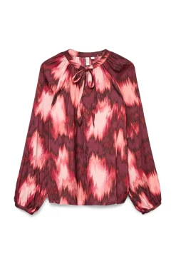Vero Moda T-Shirts-Top manga de manga comprida Roxo