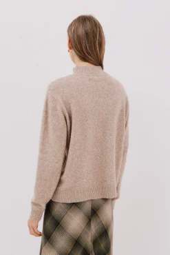 Cortefiel Camisolas-Tranças Jersey Perkins Tostado