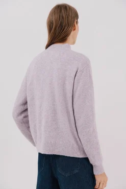 Cortefiel Camisolas-Tranças Jersey Perkins Roxo