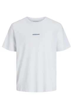 Jack & Jones T-Shirts-T-shirt back print branco