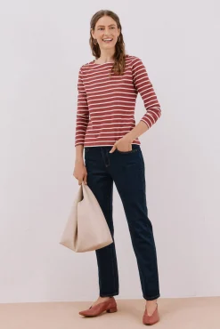 Cortefiel T-Shirts-T-shirt barco botões Cinzento