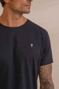 Celopman T-Shirts-T-shirt Básica azul