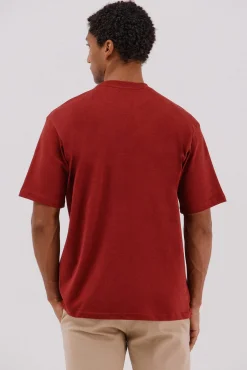 Cortefiel T-Shirts-T-shirt básica Vermelho