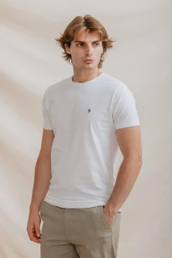 Celopman T-Shirts-T-shirt Básica branco