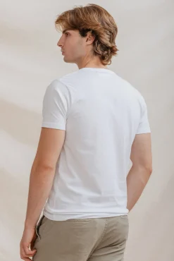 Celopman T-Shirts-T-shirt Básica branco