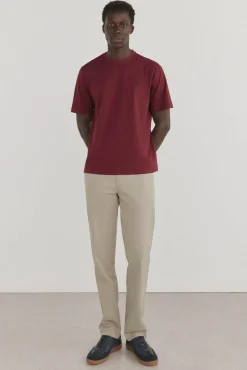 Pedro del Hierro T-Shirts-T-shirt básica Bordeaux