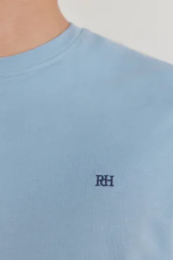 Pedro del Hierro T-Shirts-T-shirt básica Azul