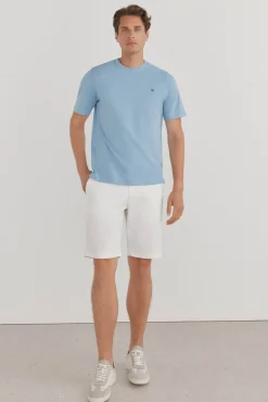 Pedro del Hierro T-Shirts-T-shirt básica Azul