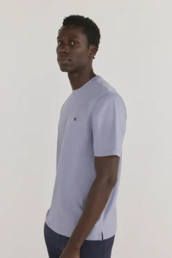 Pedro del Hierro T-Shirts-T-shirt básica P&uacute;rpura