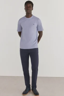 Pedro del Hierro T-Shirts-T-shirt básica P&uacute;rpura