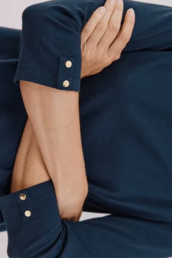 Cortefiel T-Shirts-T-shirt básica barco Azul