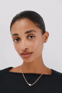 Cortefiel T-Shirts-T-shirt básica barco Preto