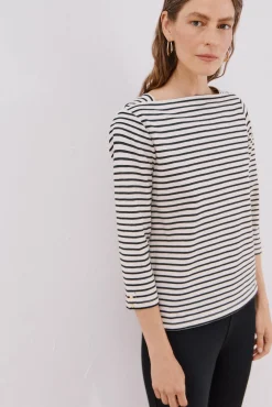 Cortefiel T-Shirts-T-shirt básica barco Impress&atilde;o