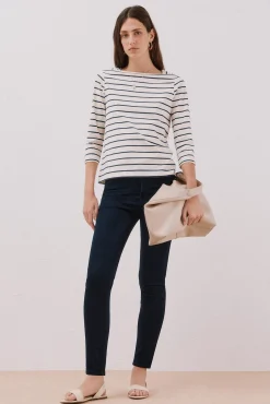 Cortefiel T-Shirts-T-shirt básica barco Azul