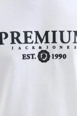 Jack & Jones T-Shirts-T-shirt básica com logo Branco