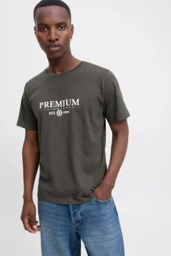 Jack & Jones T-Shirts-T-shirt básica com logo Verde