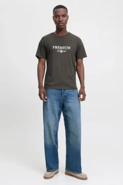 Jack & Jones T-Shirts-T-shirt básica com logo Verde