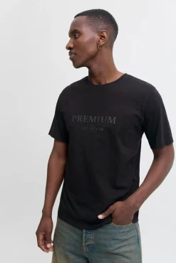 Jack & Jones T-Shirts-T-shirt básica com logo Preto