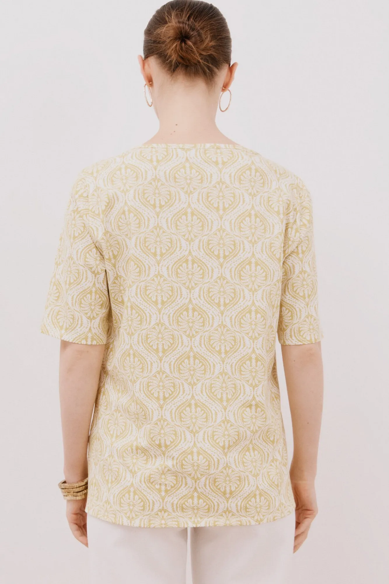 Cortefiel T-Shirts-T-shirt básica decote barco Multicolorido