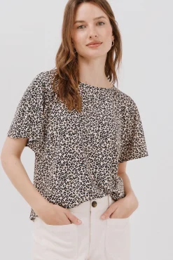 Cortefiel T-Shirts-T-shirt básica fluida Multicolorido