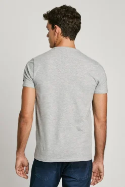 Pepe Jeans T-Shirts-T-shirt básica original de manga curta 3n cinzento