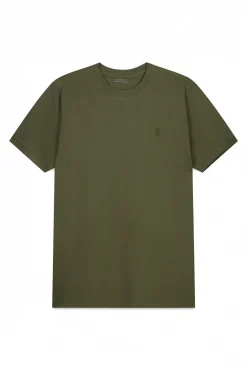 Cortefiel T-Shirts-T-shirt básica piqué Verde