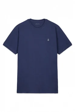 Cortefiel T-Shirts-T-shirt básica piqué Azul