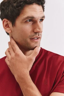 Cortefiel T-Shirts-T-shirt básica piqué Granada