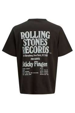 Jack & Jones T-Shirts-T-shirt com estampa nas costas preto