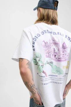 Jack & Jones T-Shirts-T-shirt com estampa traseira branco