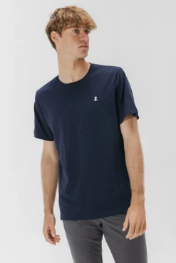 elPulpo T-Shirts-T-shirt com logo bordado Azul