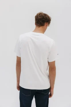 elPulpo T-Shirts-T-shirt com logo bordado Branco