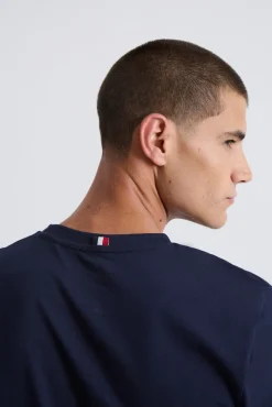 Williot T-Shirts-T-shirt com o logo da WLT Azul