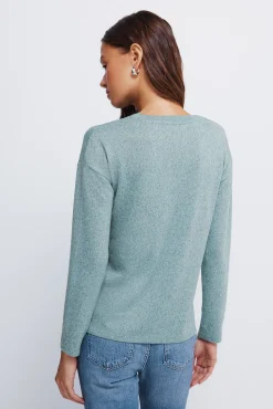 Springfield T-Shirts-T-shirt com tachas posicionadas verde