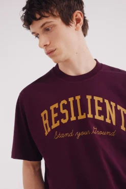 Springfield T-Shirts-T-shirt Coragem estampado