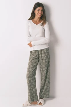 Women'secret T-Shirts-T-shirt de algodão tipo padeiro branco